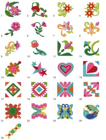 Sewing Planet - OESD Applique #1 11316 Design Pack CD